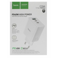 Сетевое зарядное устройство HOCO C111A, PD QC3.0 USB/Type-C 30W (white)