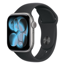 Apple Watch Series 11 Умные часы Apple Watch Series 11 46 мм Space Gray Aluminium Case with Sport Band Black M/L watch