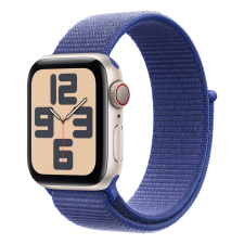 Apple Watch Series SE (2024) Умные часы Apple Watch Series SE 2024 40мм Starlight Aluminum Case with Sport Loop Blue watch