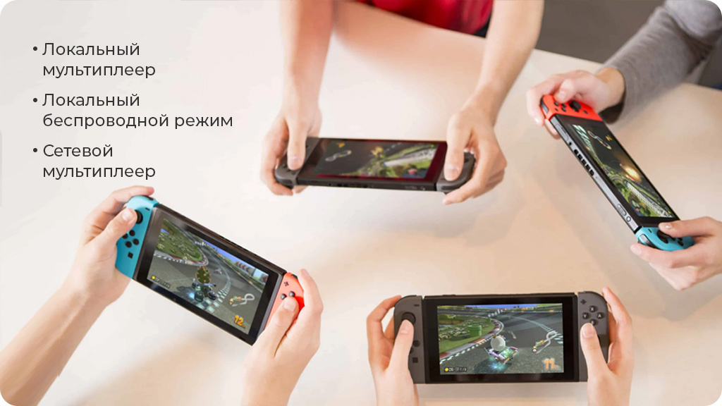 Игровая приставка Nintendo Switch OLED 64 ГБ, Белый