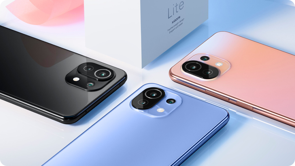 Xiaomi 11 Lite 5G NE 8/128Gb Голубой Global Version