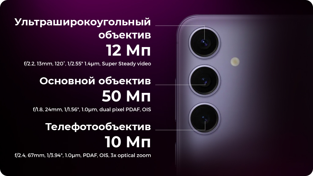 Samsung Galaxy S24+ 12/256GB Dual nano SIM черный