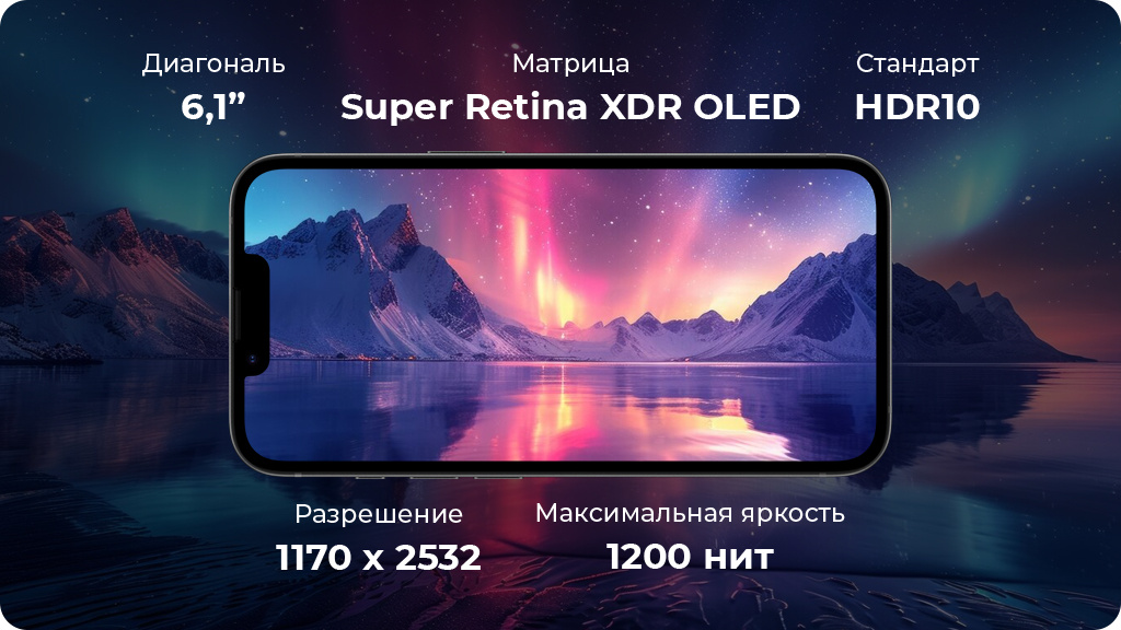 Apple iPhone 16e 128 ГБ Black nano SIM + eSIM