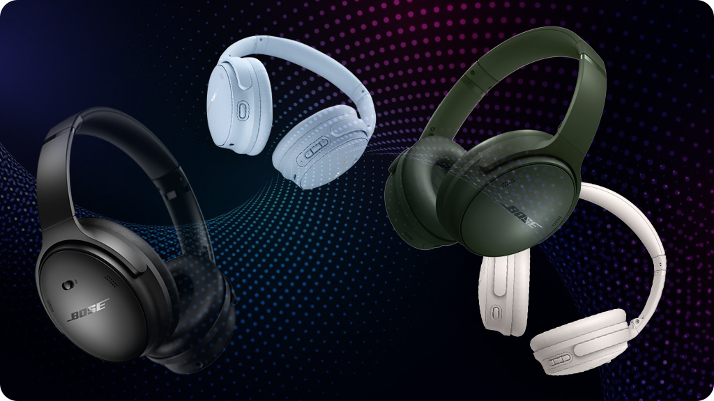 Беспроводные наушники Bose QuietComfort Headphones Голубые