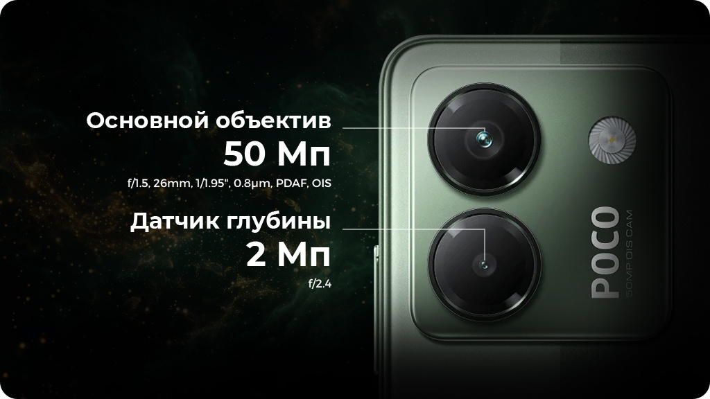 Xiaomi Poco M7 Pro 8/256Gb Global  Зеленый