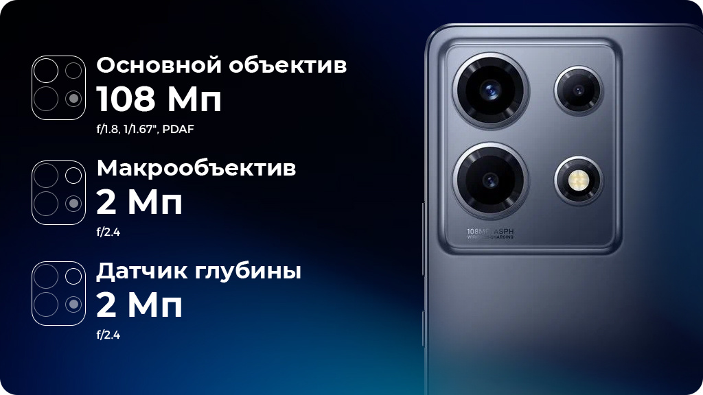 Infinix Note 30 VIP 8/256Gb Черный